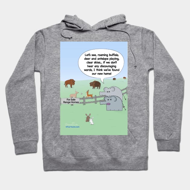 EFC Give me a home Hoodie by Enormously Funny Cartoons